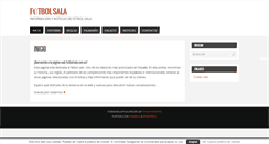 Desktop Screenshot of futbolsala.com.es