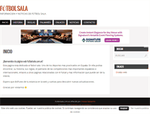 Tablet Screenshot of futbolsala.com.es