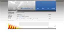 Tablet Screenshot of futbolsala.cat